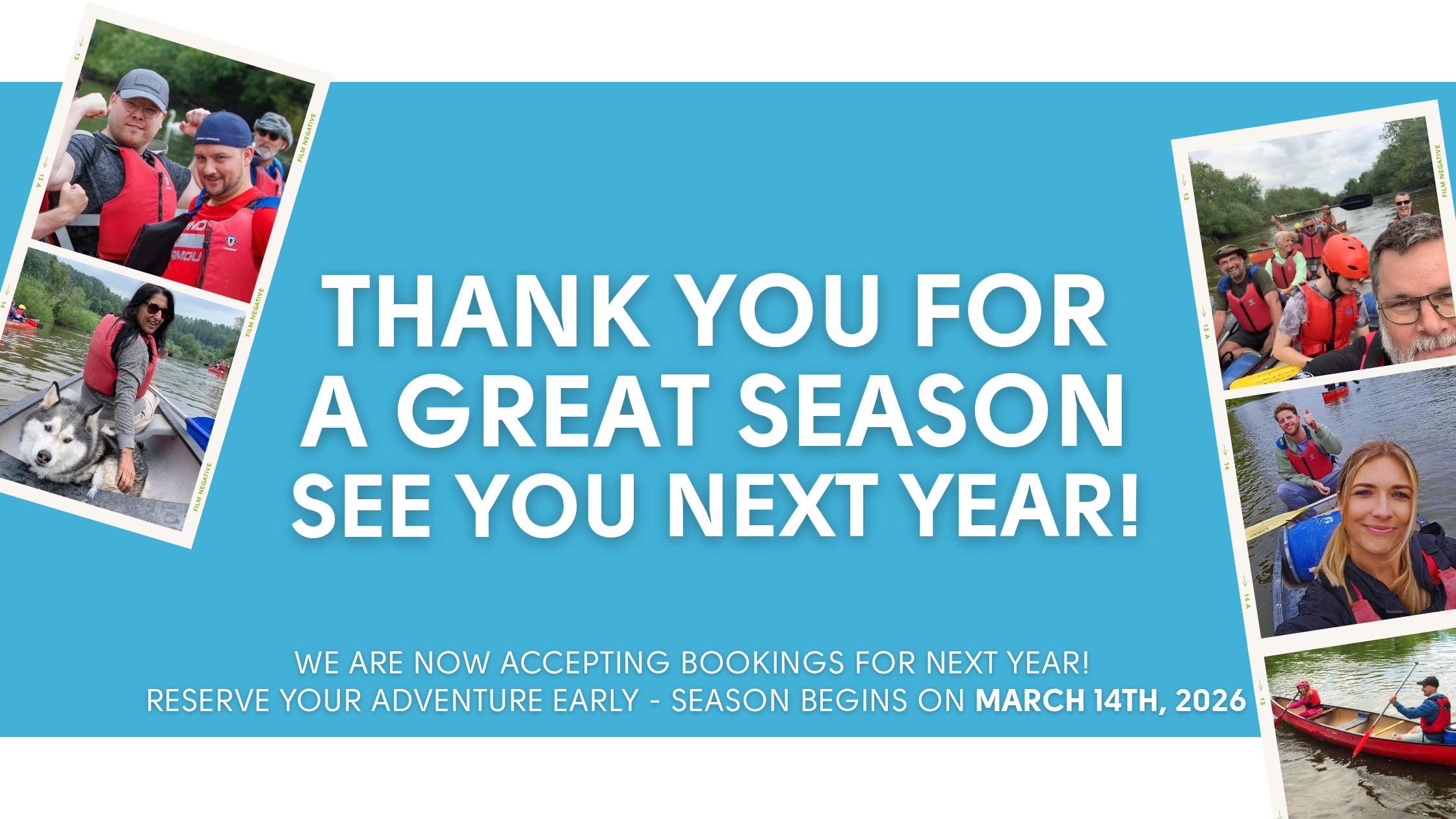 End of season thank you image